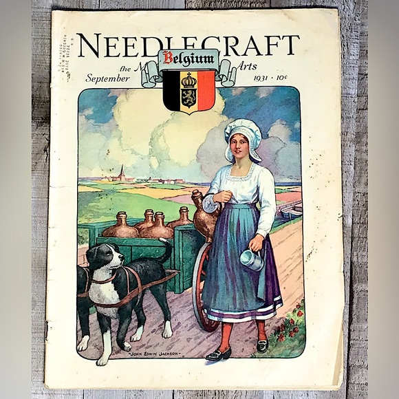 Vintage 1931 magazines: Needlecraft - The Magazine of Home Arts - Picture 3 of 10